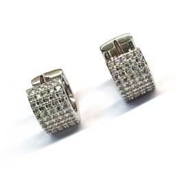 Ατσάλινοι κρίκοι με στρας