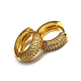 Ατσάλινοι κρίκοι με στρας