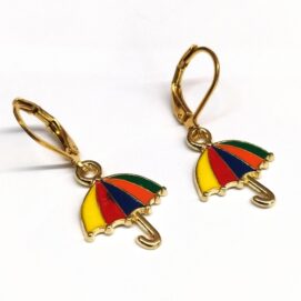 Παιδικά σκουλαρίκια ομπρελίτσες