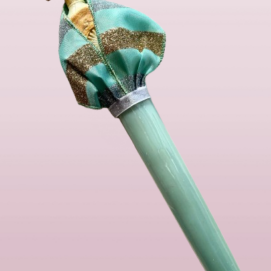 Πράσινη λαμπάδα κούκλα