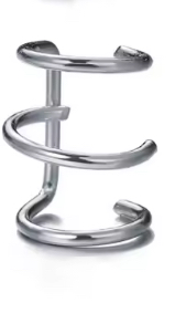 Set 3 σκουλαρίκια ear cuff χωρίς τρύπα - Image 3