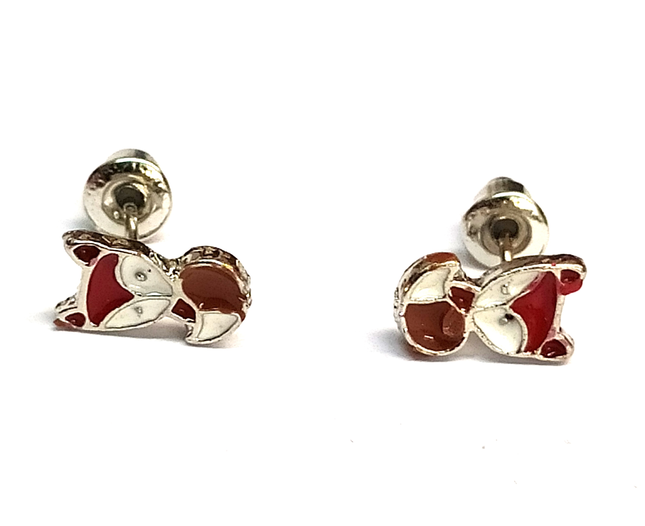 Υπό αλλεργικά σκουλαρίκια αλεπουδίτσες από χειρουργικό ατσάλι