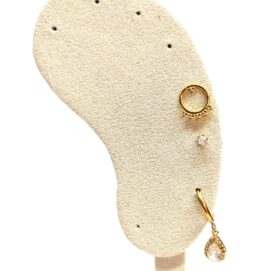 Set 3 σκουλαρίκια από χειρουργικό ατσάλι