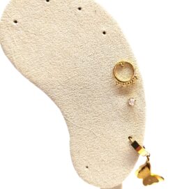 Set 3 σκουλαρίκια από χειρουργικό ατσάλι