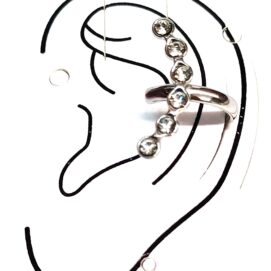 Ear cuff σκουλαρίκι με στρας