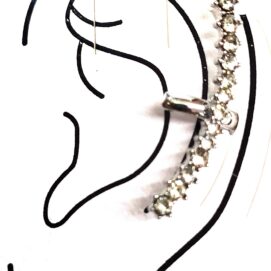 Ear cuff σκουλαρίκι με στρας