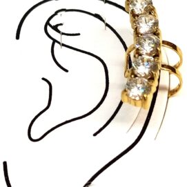Ear cuff σκουλαρίκι για μη τρυπημένο αυτί