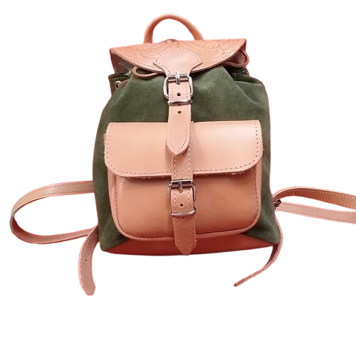 Kouros δερμάτινη τσάντα πλάτης