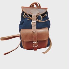 Kouros δερμάτινη τσάντα πλάτης