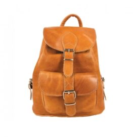 Kouros δερμάτινη τσάντα πλάτης