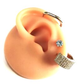 Σετ σκουλαρίκια από ατσάλι 3 τεμάχια