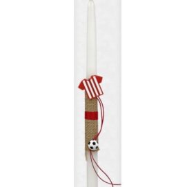 Λαμπάδα με ομάδες ΑΕΚ ΠΑΟ ΟΛΥΜΠΙΑΚΟΣ