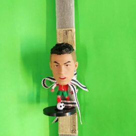 Λαμπάδα με φιγούρα Ροναλντο Πορτογαλία